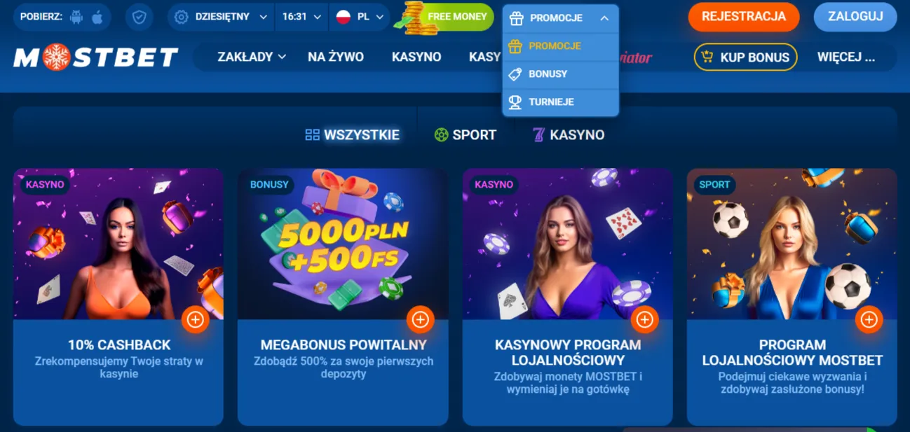 Program bonusowy Mostbet wspierający cele charytatywne